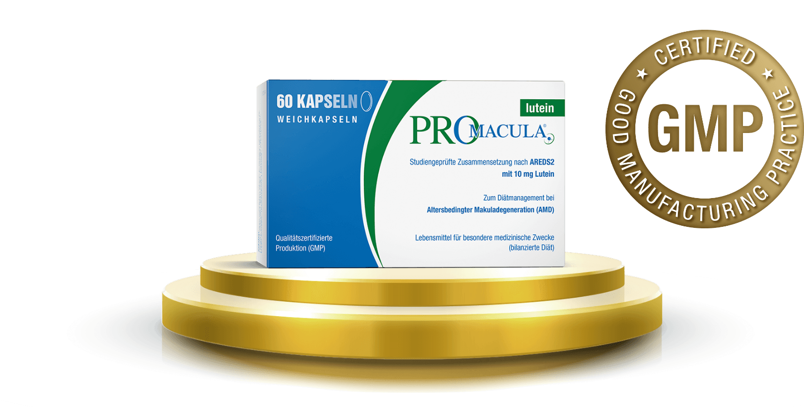 PROMACULA® ist der Goldstandard für eine AMD-Behandlung. 