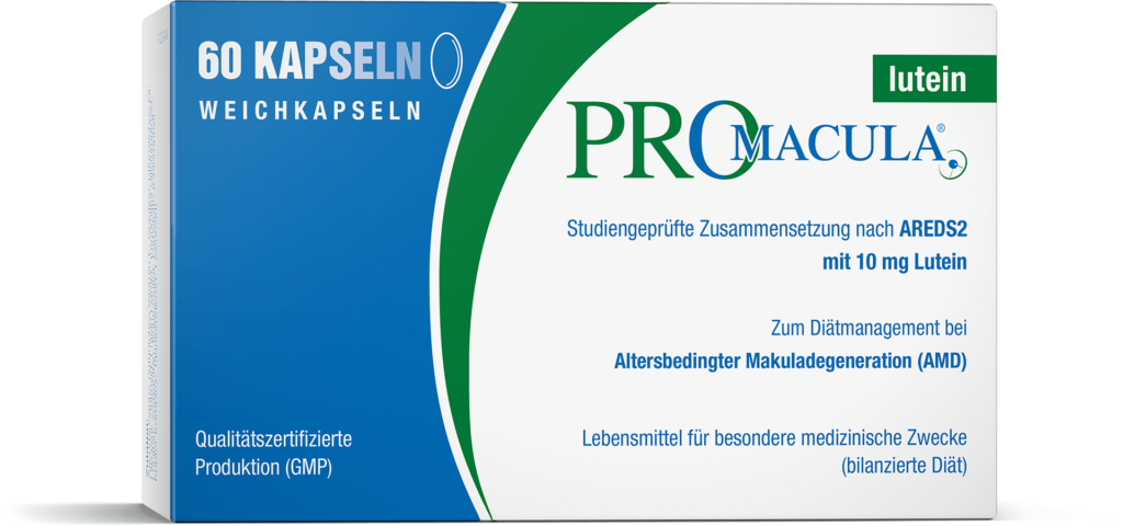 Eine Packung PROMACULA® lutein